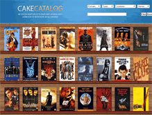 Tablet Screenshot of cakecatalog.jamesfairhurst.co.uk