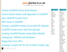 Tablet Screenshot of jamesfairhurst.co.uk